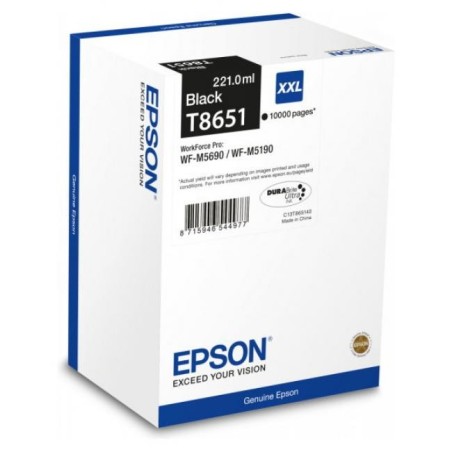 Epson T8651 fekete eredeti tintapatron