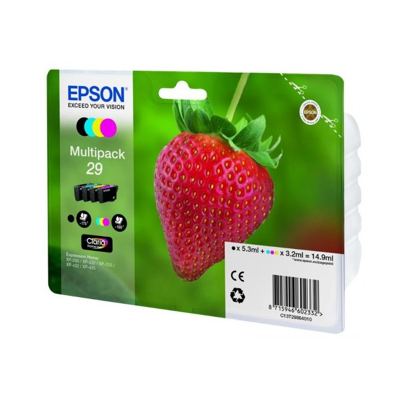 Epson T2986 (Bk/C/Y/M) eredeti tintapatroncsomag