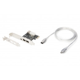 Digitus IEEE 1394a Interface Card, PCIexpress, 3 Port