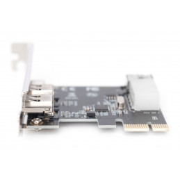 Digitus IEEE 1394a Interface Card, PCIexpress, 3 Port