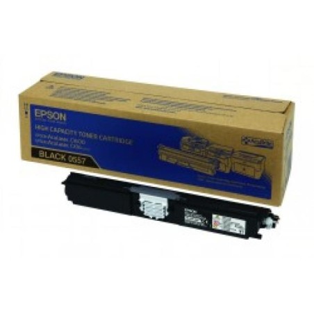 Epson C1600,CX16 2,7k (S050557) fekete eredeti toner