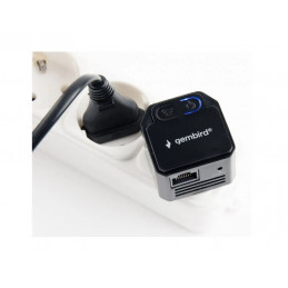 Gembird  WNP-RP300-03-BK Wi-Fi repeater 300 Mbps Range Extender Black