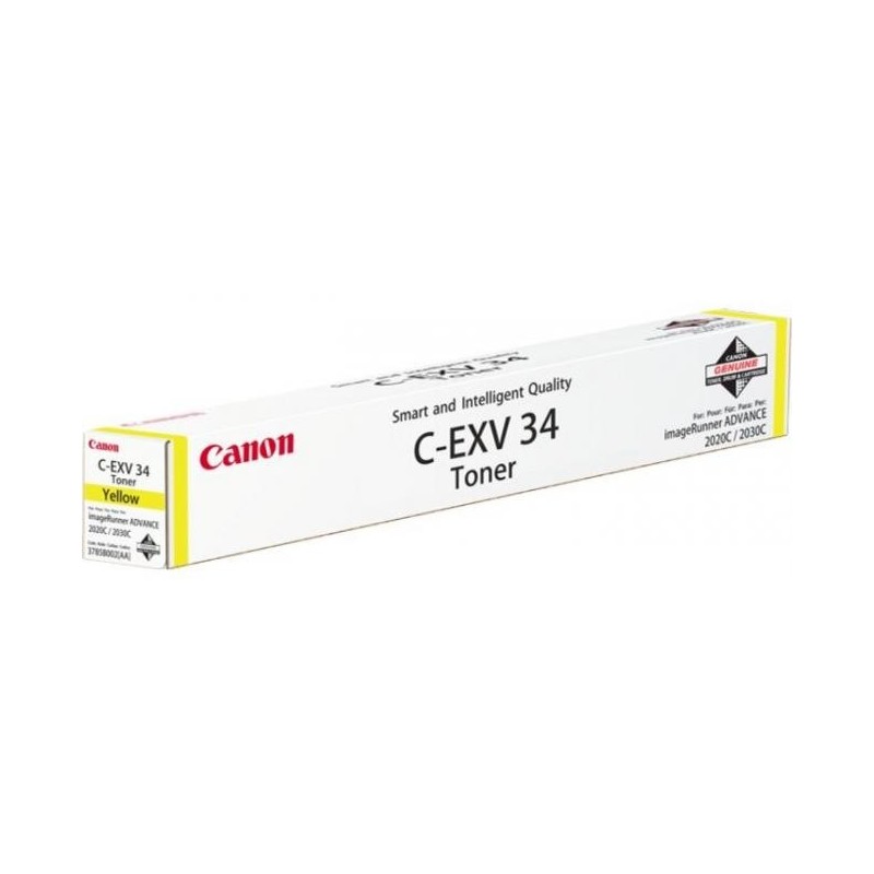 Canon C-EXV34 sárga eredeti toner