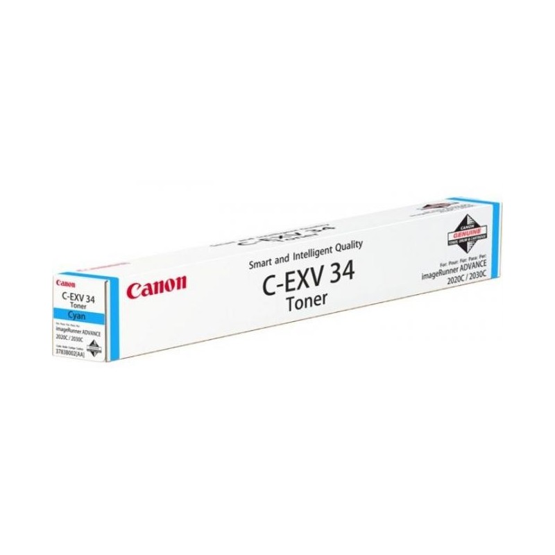 Canon C-EXV34 kék eredeti toner