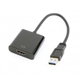 Gembird A-USB3-HDMI-02 USB to HDMI display adapter Black