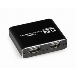 Gembird USB HDMI Grabber 4K pass-through HDMI Black