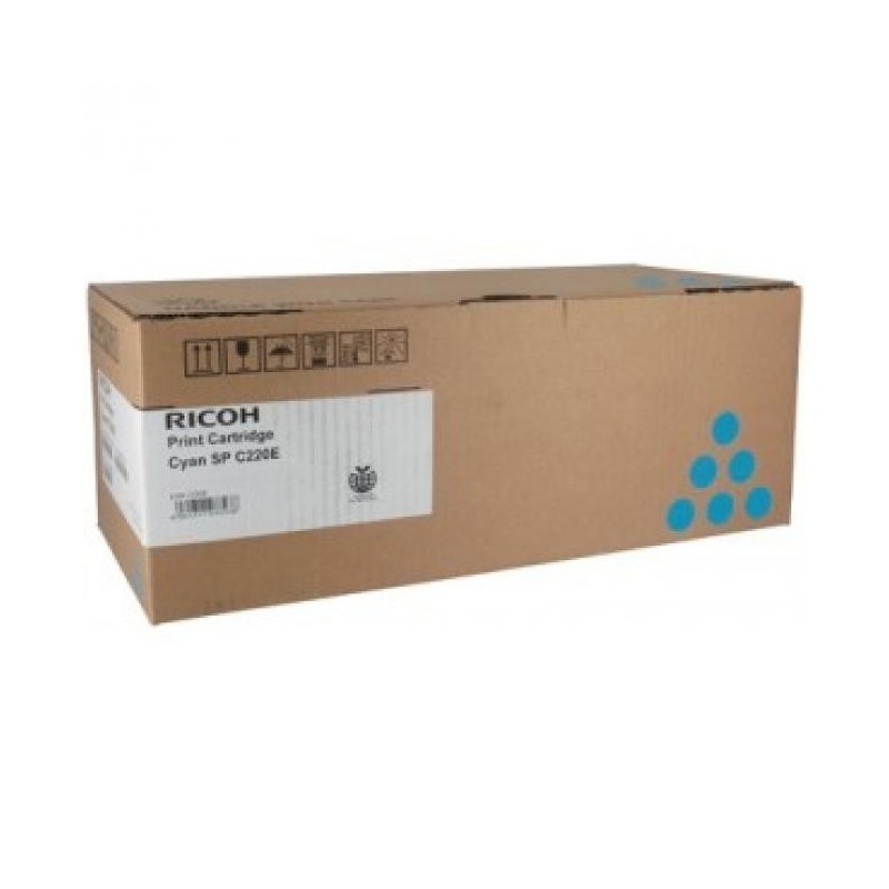 Ricoh SPC220E Type220 kék eredeti toner (406053,406766)