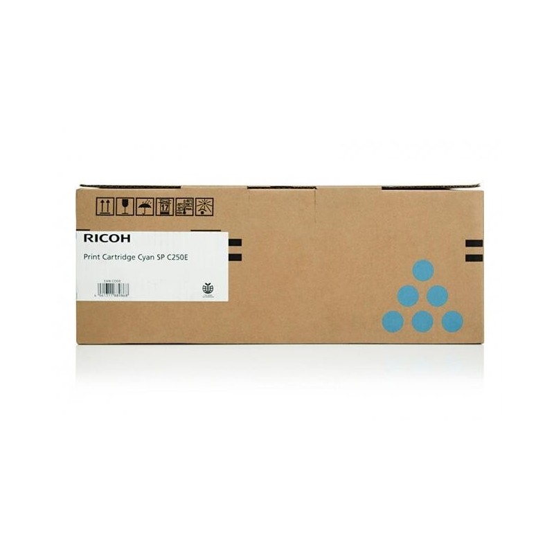 Ricoh SPC250E kék eredeti toner (407544)