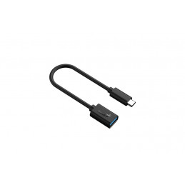 Genius ACC-C2AC USB3.0 to USB-Type-C 21cm Black