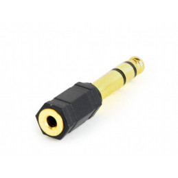 Gembird 6.35 mm to 3.5 mm audio adapter plug