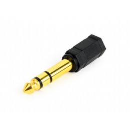 Gembird 6.35 mm to 3.5 mm audio adapter plug