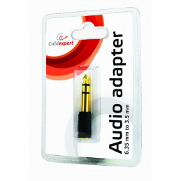 Gembird 6.35 mm to 3.5 mm audio adapter plug