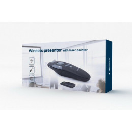 Gembird WP-L-11 Wireless Presenter Red Laser Black