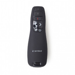 Gembird WP-L-12 Wireless Presenter Red Laser Black