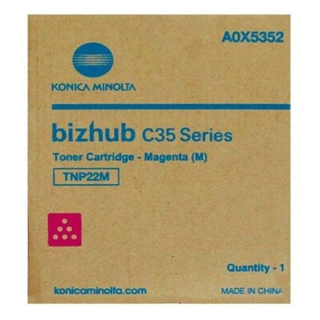 Konica Minolta Bizhub C35 [TNP22M] magenta eredeti toner