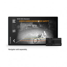 Garmin BC 50 with Night Vision Wireless Backup Camera With Number Plate Mount and Bracket Mount Black