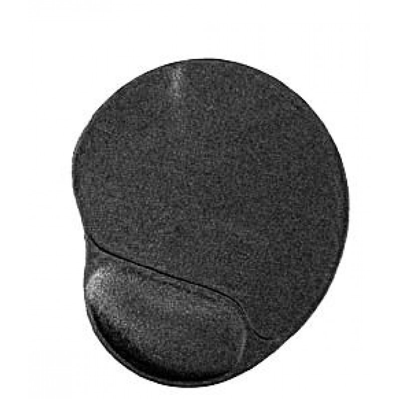 Gembird MP-GEL-BLACK zselés csuklótámaszos Egérpad Black