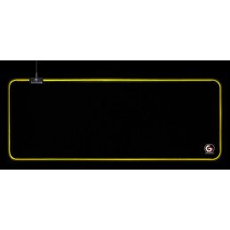 Gembird MP-GAMELED-L Gaming with LED light effect Large Egérpad