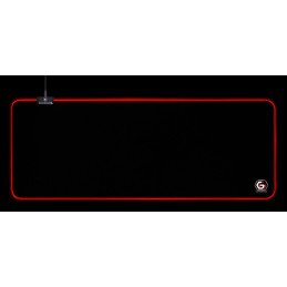 Gembird MP-GAMELED-L Gaming with LED light effect Large Egérpad