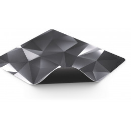 Endorfy Crystal Black L Egérpad Black/White