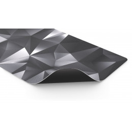 Endorfy Crystal Black XL Egérpad Black/White
