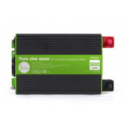 Gembird Energenie 12V Pure sine Wave Car DC-AC Power Inverter 500W