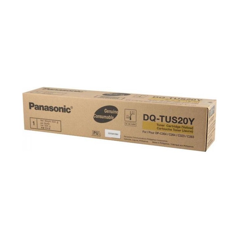 Panasonic DQ-TUY20Y sárga eredeti toner