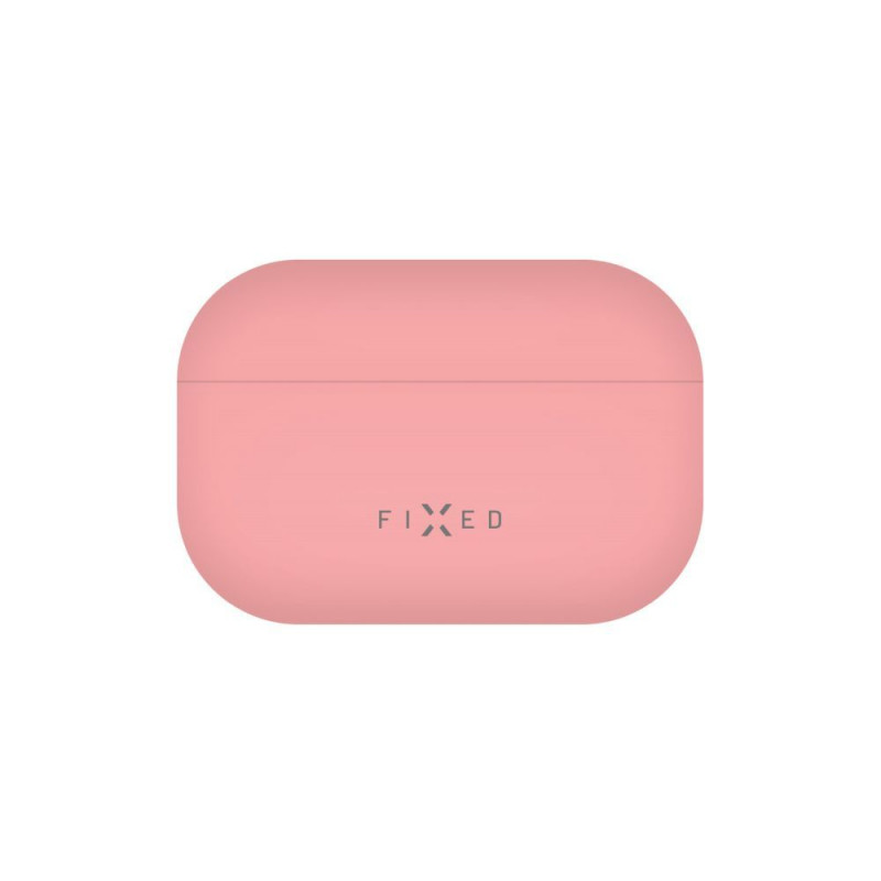 FIXED Ultravékony szilikon tok Apple Airpods Pro 3-hoz, rózsaszín