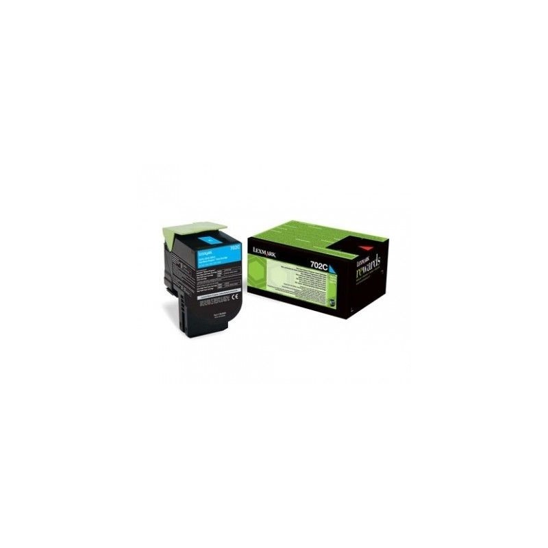 Lexmark [702C] 70C20C0 kék eredeti toner