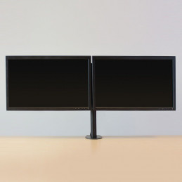 ACT AC8302 Monitor Desk Mount For 2 Monitors / Up to 35" VESA Black