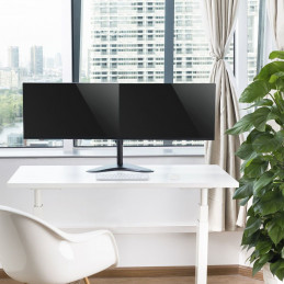 ACT AC8320 Monitor desk stand 2 screens up to 35" VESA Black