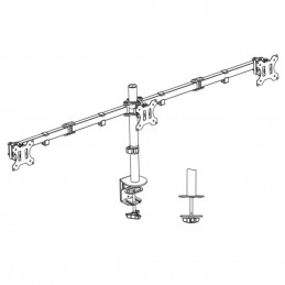 ACT AC8303 Tripple monitor arm 27" Black