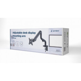Gembird MA-DA1-02 Adjustable Tilting Desk Display Mounting Arm 17”-32” Black
