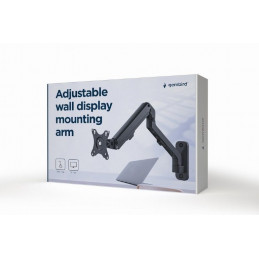 Gembird MA-WA1-02 Adjustable Wall Display Mounting Arm 27” Black