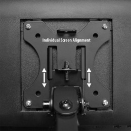 ACT AC8301 Single Monitor Arm 10"-35" Black