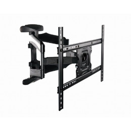 Gembird WM-75ST-01 Full-motion TV wall mount 32”-75” Black