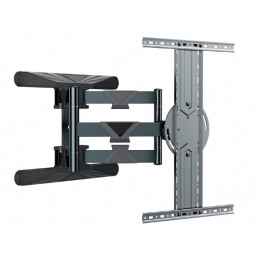 Gembird WM-80STR-01 Rotating full motion TV wall mount 40" - 80" Black