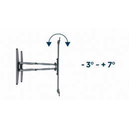 Gembird WM-80STR-01 Rotating full motion TV wall mount 40" - 80" Black