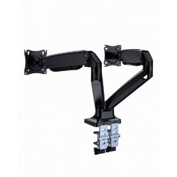 Gembird MA-DA2-03 Full-motion desk 2-display mounting arm 17”-35” Black