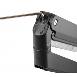 Gembird MA-DA3-03 Desk mounted adjustable monitor arm for 3 monitors 17"-27" Black