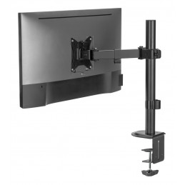 Gembird MA-D1-03 Desk mounted single monitor arm 17”-32” Black