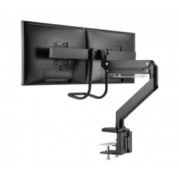 Gembird MA-DA2-04 Desk mounted adjustable monitor arm for 2 monitors 17"-32" Black