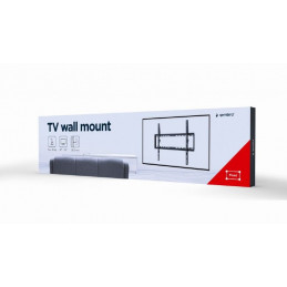 Gembird WM-70F-03 TV wall mount (fixed) 37”-70” Black