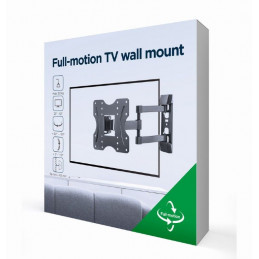 Gembird WM-42ST-02 TV wall mount (full-motion) 23”-42” Black