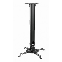 Gembird CM-B-01 Adjustable ceiling mount for projector/beamer Black
