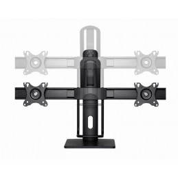 Gembird MS-D2-01 Double monitor desk stand height adjustable
