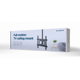 Gembird CM-70ST-01 Full-motion TV ceiling mount 32”-70” Black