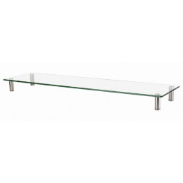 Gembird MS-TABLE-GL-01 Glass monitor stand large