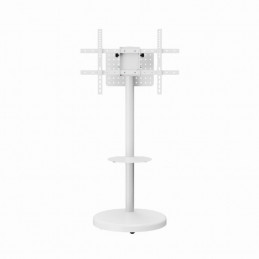 Gembird TVS-86TR-01-W TV floor stand  37"-86" White