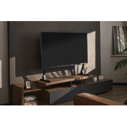 Gembird TVS-D90F-01 Tabletop TV stand 45"-90" Black